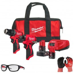 Kit Combo Milwaukee M12...