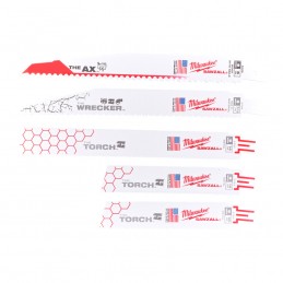 Set Lame Sawzall Milwaukee...